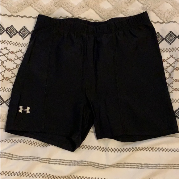Under Armour Pants - Black Under Armour Spandex Shorts